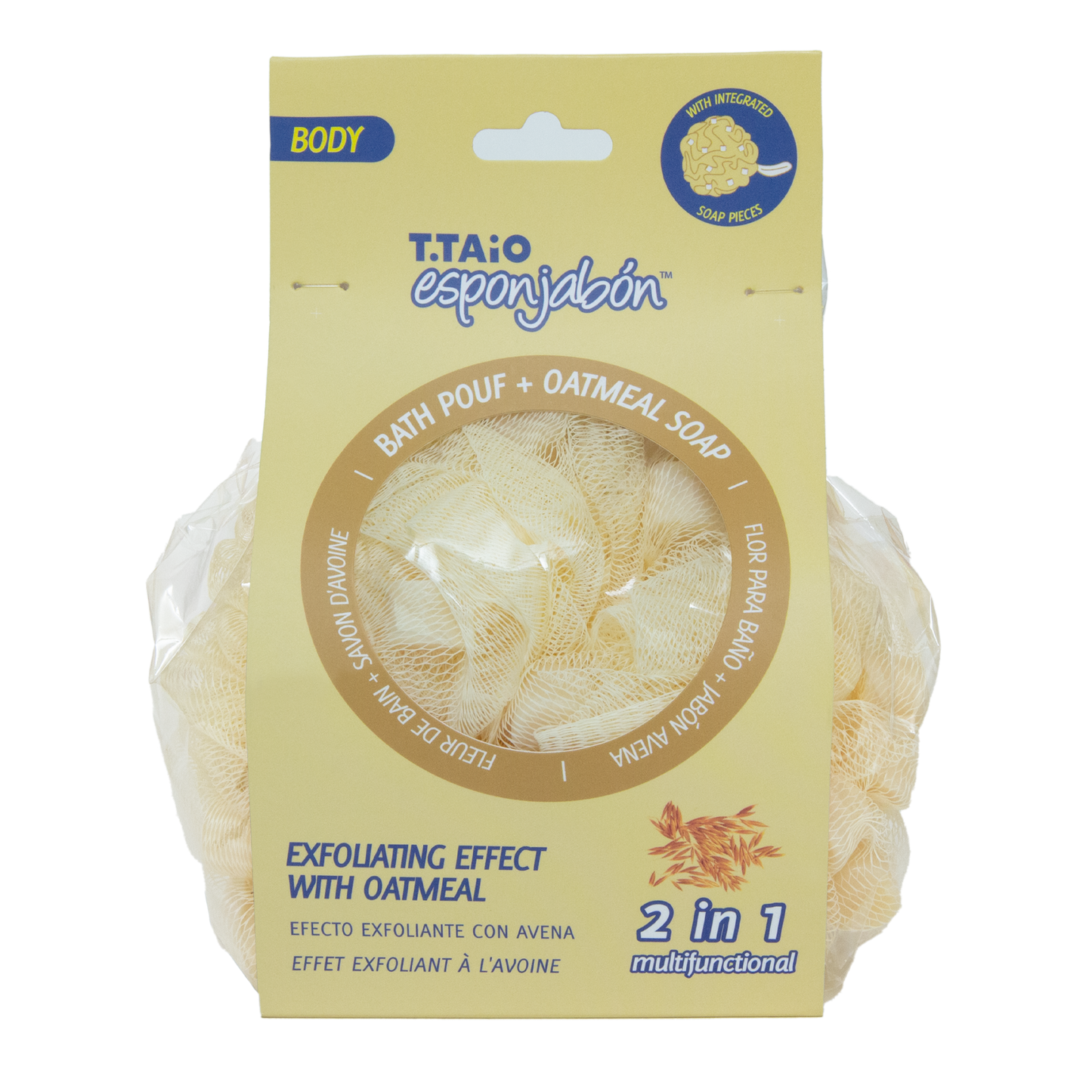 Borla de Avena, Exfoliante