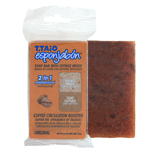 Barra de Esponjabón Café, Anticelulitis