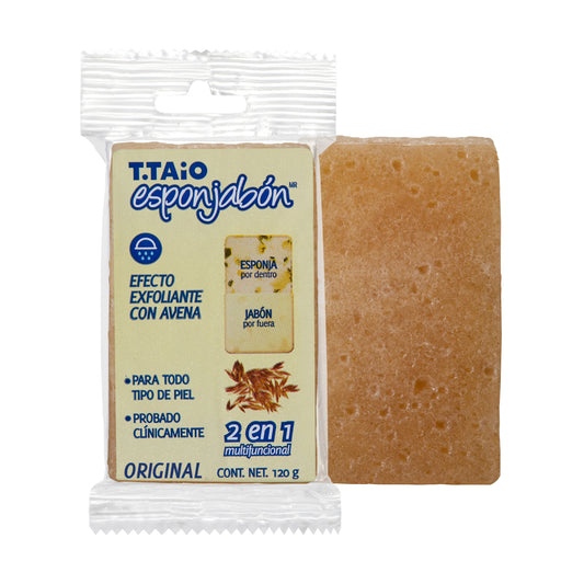Barra de Esponjabón de Avena, Exfoliante